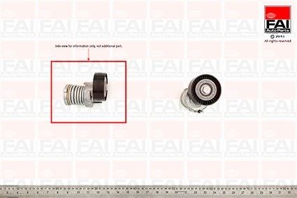 FAI AUTOPARTS Kiristinvarsi, moniurahihna T1010